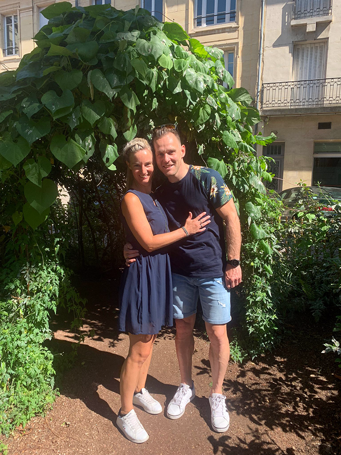 Daniël en Sandy, zaakvoerders van Vitalité